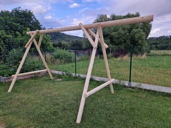 Dětská houpačka, konstrukce na houpačku, skluzavku - 2