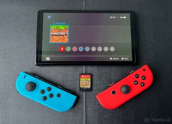 Nintendo Switch OLED (model 2023) + hra Minecraft - 2