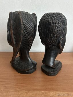 Ebenové hlavy Afrika - 2