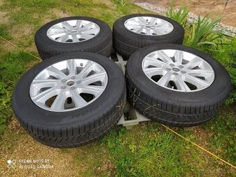 ALU KOLA JAGUAR - 5x108 - r18 + ZIMNÍ PNEU 235/60/R18-4ks - 2