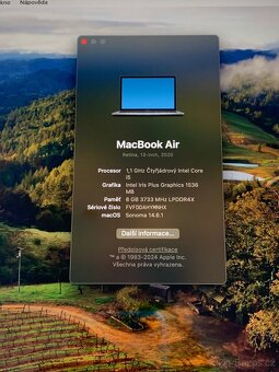 Macbook Air A2179 (2020), 8GB RAM, 256GB SSD, Intel i5 - 2
