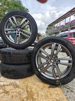 R17 Zimní alu sada SEAT 5x112 s pneumatikami - 2