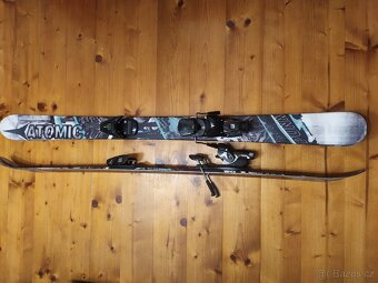 Freestyle lyže Atomic, lyžáky Fišer 27 - 2