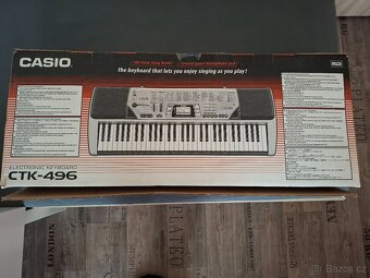 klávesy CASIO CTK-496 - 2