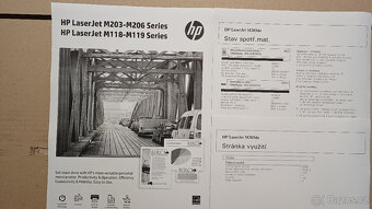HP Laserjet M203DN | Duplex | LAN | nový toner a válec - 2