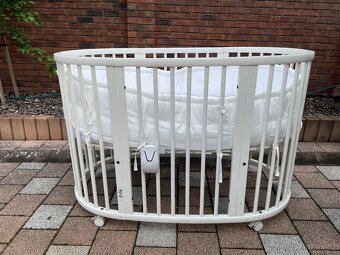 Postylka Stokke, matrace, mantinel, monitor dechu - 2