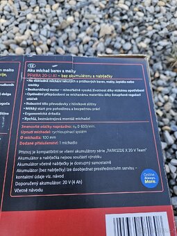 Parkside Aku míchač barev a malty 20v - 2