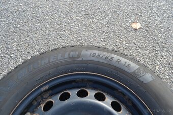 ZÁNOVNÍ sada 4ks zimní kola Š.Octavia II, III+Michelin Alpin - 2