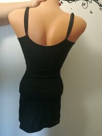 Stahovací černá košilka - 2