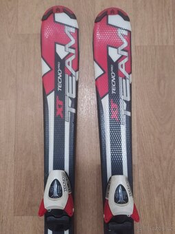 Dětské lyže, 110cm, velmi dobrý stav - 2