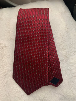 Kravata, vínové odstíny - 2