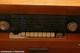 Staré rádio,gramofon - 2