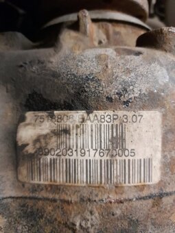 Diferenciál BMW e46 poměr 3.07 - 2