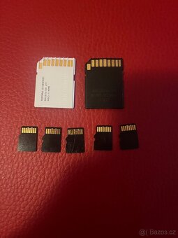 MicroSD karty Kingston, Toshiba – 32GB, 16GB, 8GB + adaptéry - 2
