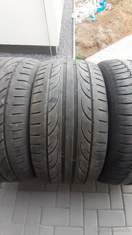 letní pneu 2x 255/40/19 - hankook, - 3,5-4mm - 2