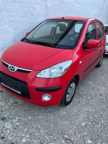 Hyundai i10 1.1 rok 2009 červená farba pastelová - 2