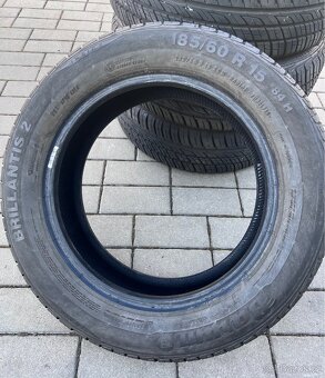 Fabia, Rapid - 185/60 R15 - 4x letní Barum 99% - 2