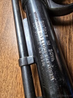 Vzácná vzduchovka pistole WEBLEY - 2