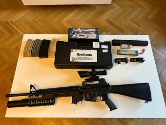 PJ M16 + M203 + vybavení ala Black hawk down - 2