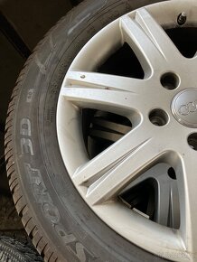 AUDI Q7, sada originálních zimních kol - 2
