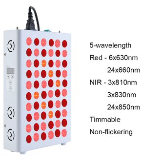 LED PANEL S INFRAČERVENÝM (NIR) A ČERVENÝM (RED)SVĚTLEM 300W - 2