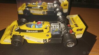 F1 Renault RS01 #15 J.-P. Jabouille 1977 Quartzo Q4049 1:43 - 2