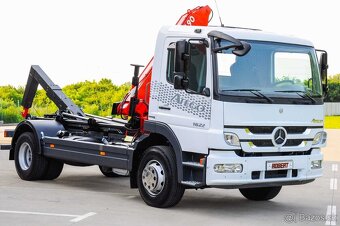 MERCEDES 1622 NOVÝ HÁKOVÝ NOSIČ KONTEJNERŮ HYDRAULICKÁ RUKA - 2
