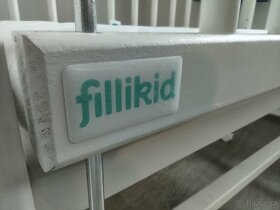 Dětská přístavná postýlka Fillikid Cocon white bílá s matrac - 2