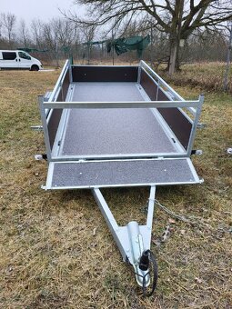 Vezeko Vario 2,5x1,2m , náprava na 1300kg - 2
