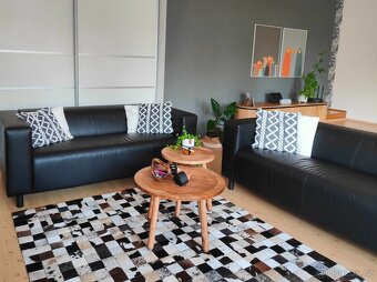 KLIPPAN 2místná pohovka, Bomstad černá - 2 ks - 2