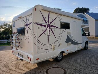 KRÁSNÝ OBYTNÝ AUTOMOBIL ALKOVNA FIAT DUCATO 2.3 JTD 2.MAJ.ČR - 2