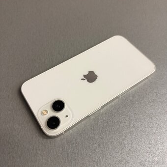 iPhone 13 128GB bílý, 100% baterie, 12 měsíců záruka - 2