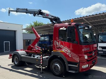 MERCEDES-BENZ ATEGO 1218 HÁKOVÝ NOSIČ vh100 HYDRAULICKÁ RUKA - 2