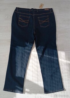 Dámské džíny tmavě modré vel.54. - 2