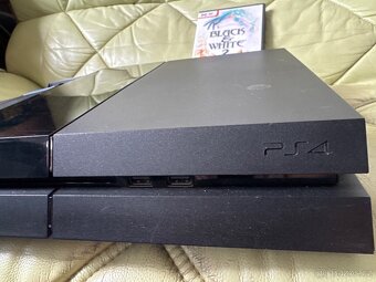 Play station 4 500GB + PS TV + ovladač + kabely - komplet - 2