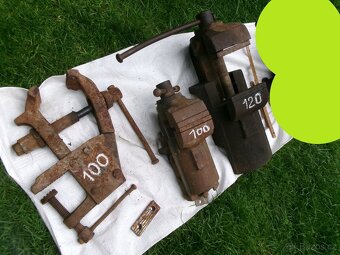 prodám kompresor, různé svěráky, kladky...a další nářadí - v - 2