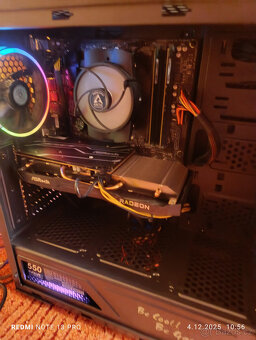 Herni PC - RYZEN 3500X, 16GB RAM, 930GB NVME, RX6600, WIN11 - 2