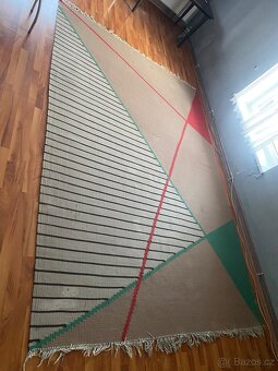 Geometrický koberec Antonín Kybal 50.léta - 2