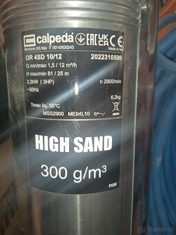 Ponorné čerpadlo Calpeda OR 4SD 10/12 - 2