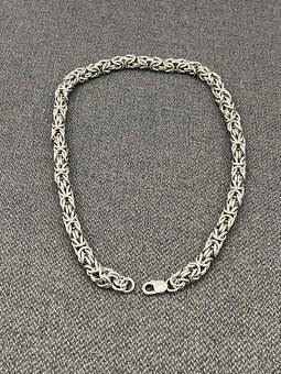 stříbrný řetěz ( 182,70 gramu ) - 2