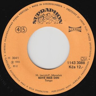 Tango – Když máš den / Šepoty noci  (SP) - 2