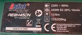 Lanový naviják 125/250 kg - 2