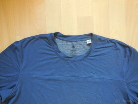 pánské Adidas modré sport tričko kr.ruk 2XL-3XL - 2