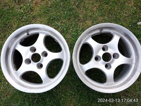 Alu disky Borbet r14, 4x100 et25 límcové - 2