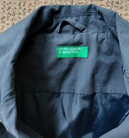 Dívčí jarní kabát, baloňák, trenčkot Benetton 134/140 - 2
