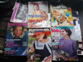 Staré časopisy, cca 37 ks, většinou pro ženy - 2