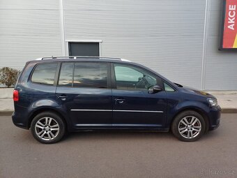 VW Touran HIGHLINE 2.0 TDI 130 kW DSG, 2015, Modrá Metalíza - 2