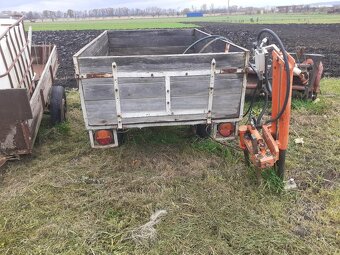 Vlečka za malotraktor nebo traktor - 2
