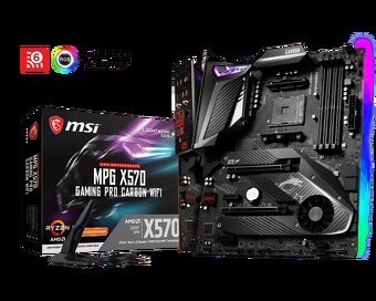 Upgrade set – Ryzen 9 5900X + 64GB RAM + MSI X570 WIFI deska - 2