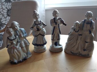 Prodám 4ks porcelánových figurek - 2